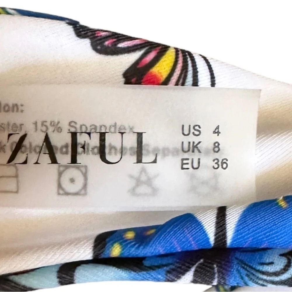 Zaful white butterfly